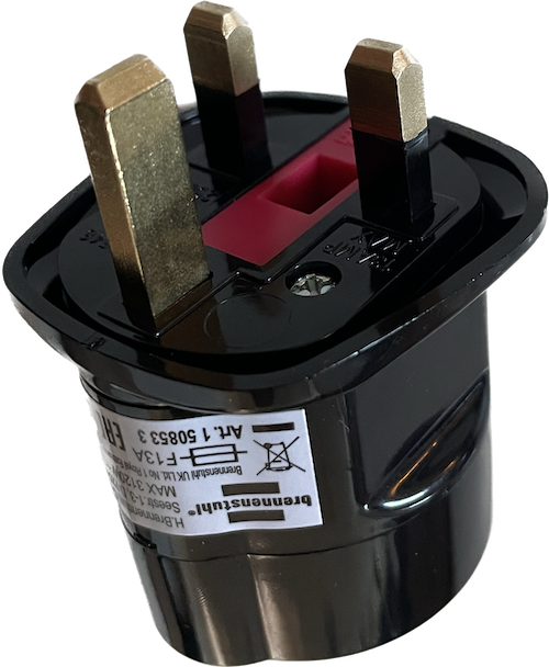 BS 1363 (Type G) travel adapter