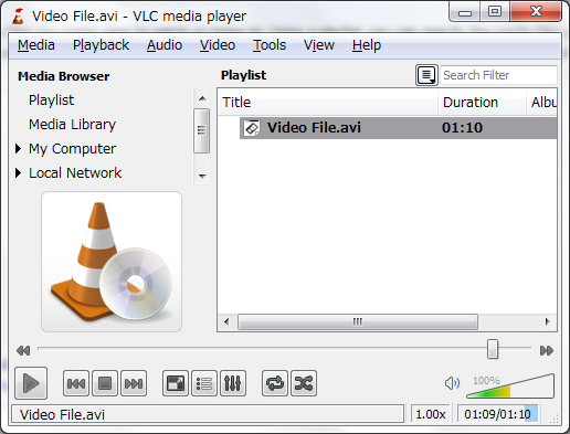 convert an entire youtube playlist in vlc