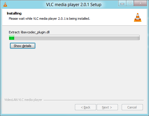 how to save a video in vlc media player on vista