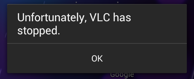 VLC Android Crash.png
