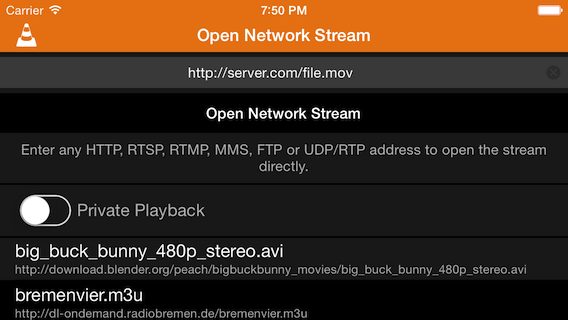 VLC for iOS open network stream.png