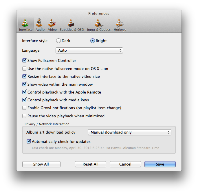 Vlc media player download for mac