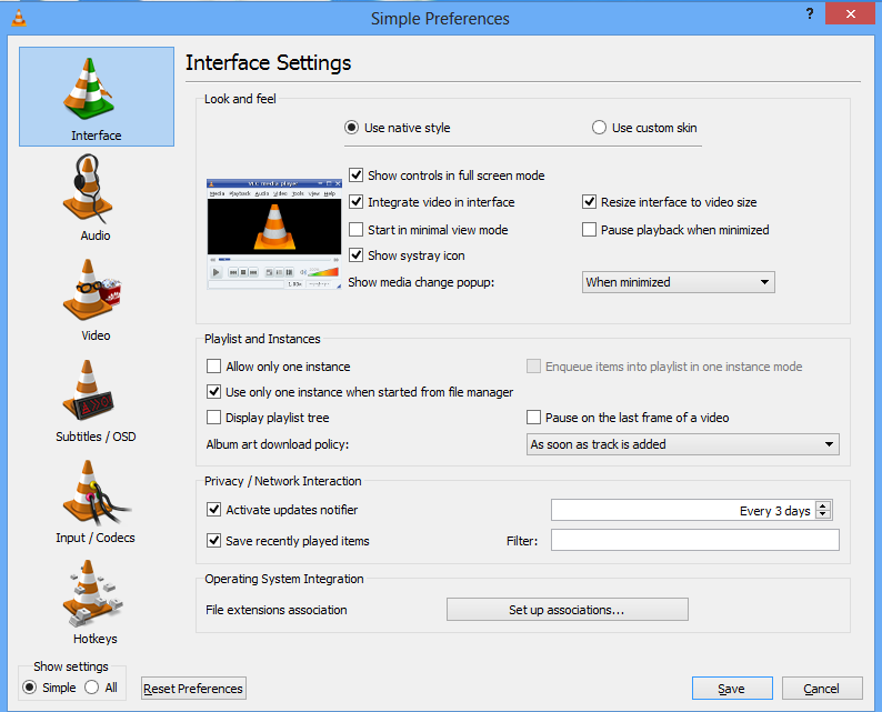 Filepreferences Windows 8png Videolan Wiki